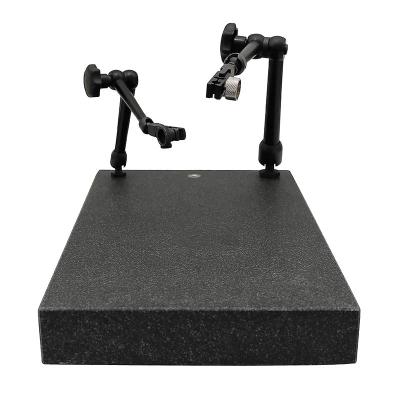 Granitbord 400x250x50 mm med 3xM8 gevindhuller DIN 876/0